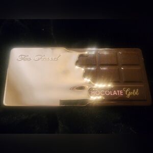 Too Faced Chocolate Gold Palette with Metallic Shine, RARE!